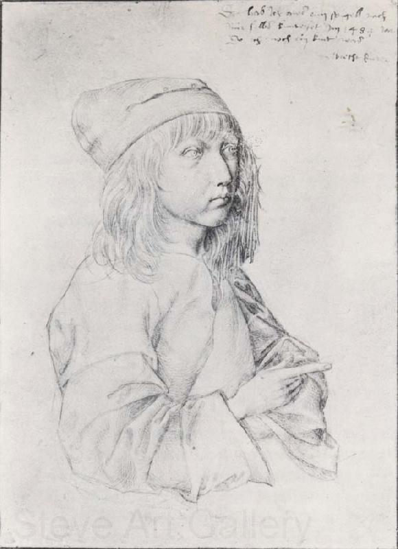 Albrecht Durer Self-portrait as a Boy Germany oil painting art